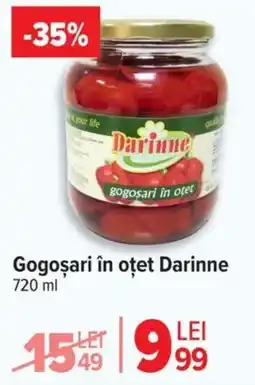 Carrefour Gogosari în oțet Darinne Ofertă