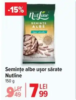 Carrefour Semințe albe uşor sărate Nutline Ofertă