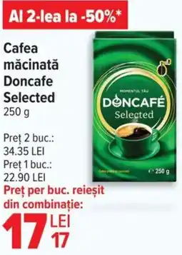 Carrefour Cafea măcinată Doncafe Selected Ofertă