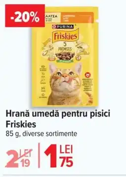 Carrefour Hrană umedă pentru pisici Friskies Ofertă