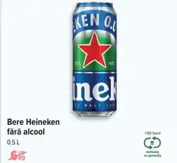 Carrefour Bere Heineken fără alcool Ofertă
