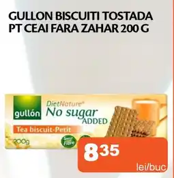 Unicarm Gullon biscuiti tostada pt ceai fara zahar Ofertă