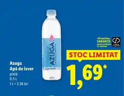 Lidl AZUGA Apă de izvor Ofertă