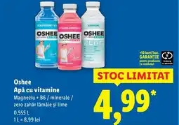 Lidl OSHEE Apă cu vitamine Ofertă