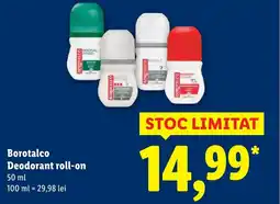 Lidl BOROTALCO Deodorant roll-on Ofertă