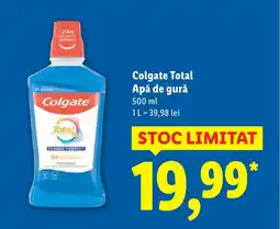Lidl COLGATE Total Apă de gură Ofertă