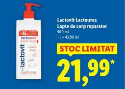 Lidl Lactovit Lactourea Lapte de corp reparator Ofertă