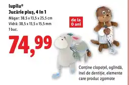 LUPILU® Jucărie plus, 4 în 1