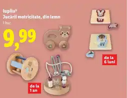 Lidl LUPILU® Jucării motricitate, din lemn Ofertă