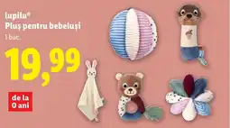 Lidl LUPILU Ⓡ Pluş pentru bebeluşi Ofertă