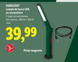 Lidl PARKSIDE® Lampă de lucru LED, cu acumulator Ofertă