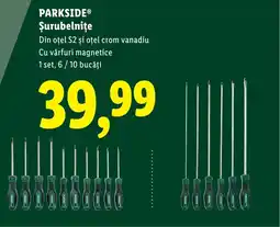 Lidl PARKSIDE® Şurubelnițe Ofertă