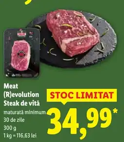 Lidl Meat (R)evolution Steak de vită Ofertă