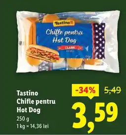 Lidl Tastino Chifle pentru Hot Dog Ofertă