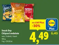 Lidl Snack Day Chipsuri ondulate Ofertă
