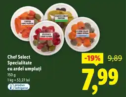 Lidl Chef Select Specialitate cu ardei umpluți Ofertă
