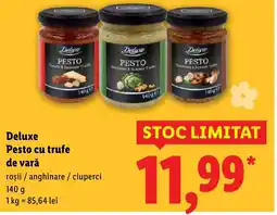 Lidl Deluxe Pesto cu trufe de vară Ofertă