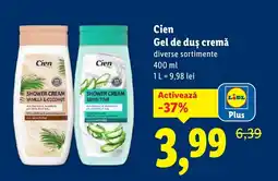 Lidl Cien Gel de duş cremă Ofertă