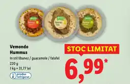Lidl Vemondo Hummus Ofertă