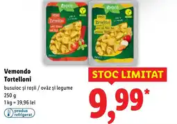 Lidl Vemondo Tortelloni Ofertă