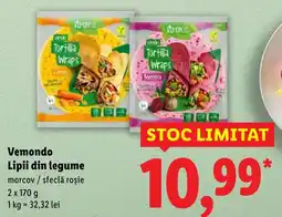 Lidl Vemondo Lipii din legume Ofertă