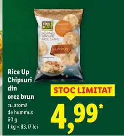 Lidl Rice Up Chipsuri din orez brun Ofertă