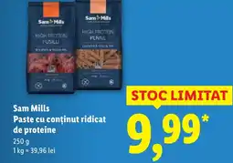 Lidl Sam Mills Paste cu conținut ridicat de proteine Ofertă