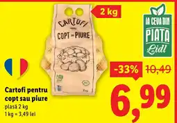 Lidl Cartofi pentru copt sau piure Ofertă