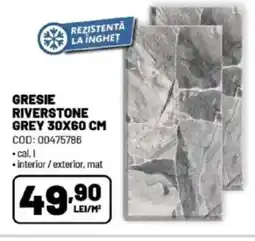 Ambient Gresie riverstone grey Ofertă