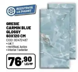 Ambient Gresie carmin blue glossy Ofertă