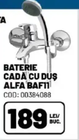 Ambient Baterie cada cu duş alfa bafii Ofertă