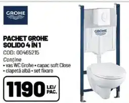 Ambient Pachet grohe solido 4 în 1 Ofertă