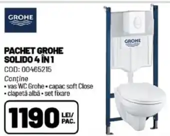Ambient Pachet grohe solido 4 în 1 Ofertă