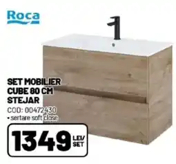 Ambient Set mobilier cube stejar Ofertă