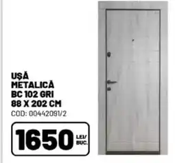 Ambient Uşa metalică BC 102 GRI Ofertă