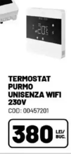 Ambient Termostat purmo unisenza wifi 230v Ofertă