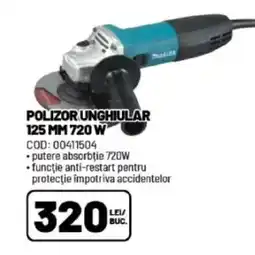 Ambient Polizor unghiular 125 mm 720 w Ofertă