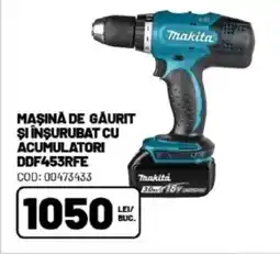Ambient Maşină de gaurit şi înşurubat cu acumulatori ddf453rfe Ofertă