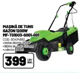 Ambient Maşină de tuns gazon 1200w mf-tg1003-8001-g01 Ofertă