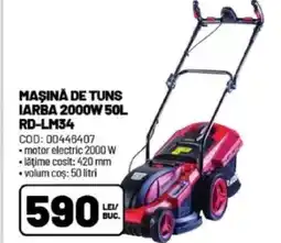 Ambient Maşină de tuns iarba 2000w 50l rd-lm34 Ofertă