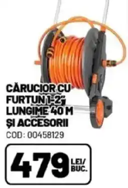 Ambient Cărucior cu furtun 1-2 lungime 40m şi accesorii Ofertă