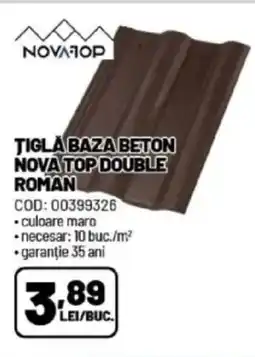 Ambient Tigla baza beton nova top double roman Ofertă