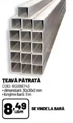 Ambient Ţeavă pătrată Ofertă