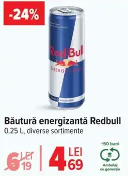 Carrefour Băutură energizantă Redbull Ofertă