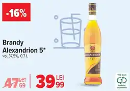 Carrefour Brandy Alexandrion 5 Ofertă