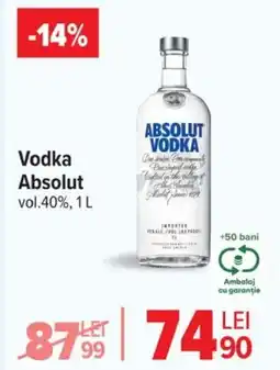 Carrefour Vodka Absolut Ofertă