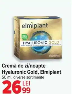 Carrefour Cremă de zi/noapte Hyaluronic Gold, Elmiplant Ofertă