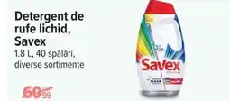 Carrefour Detergent de rufe lichid, Savex Ofertă