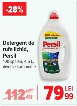 Carrefour Detergent de Persil rufe lichid, Persil Ofertă