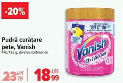 Carrefour Pudră curățare pete, Vanish Ofertă
